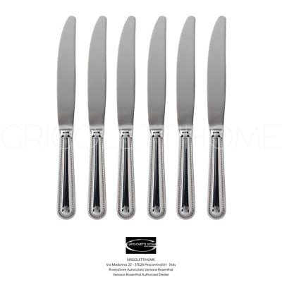 versace knife set|Versace rosenthal knives.